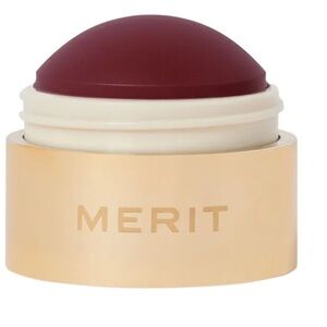 MERIT Flush Balm Cream Blush, raspberry beret